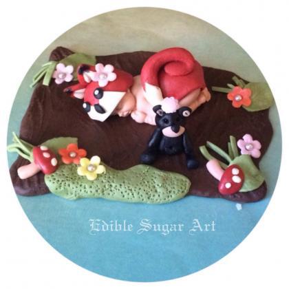 Woodland Fox Baby Shower Cake Topper What Does The..