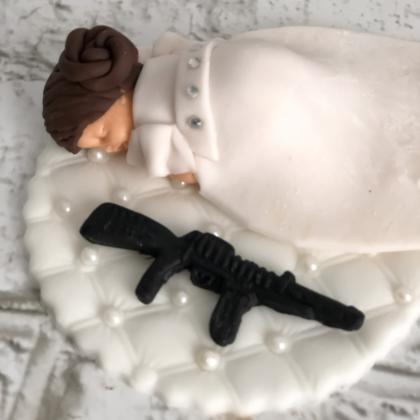 Princess Leia Cake Topper Star Wars Baby Shower..