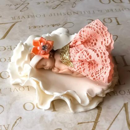 BABY SHOWER cake topper VINTAGE Pin..