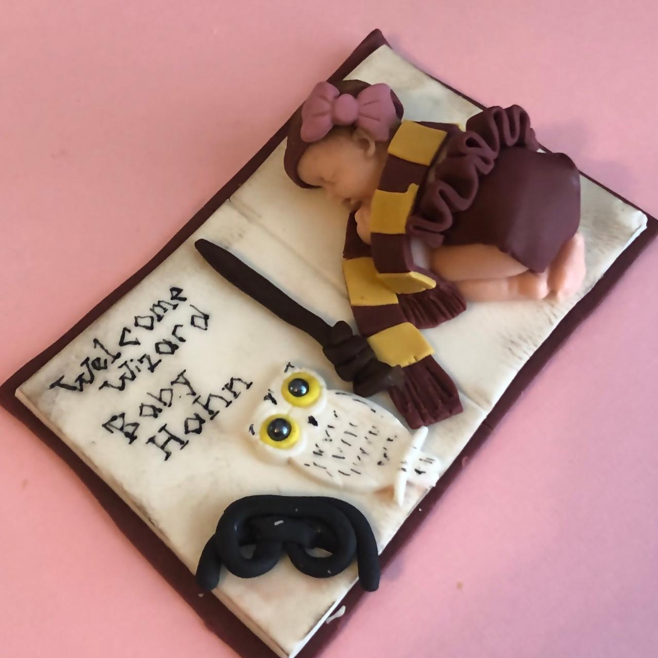 Harry Potter Baby Shower Harry Potter Cake Topper Harry Potter