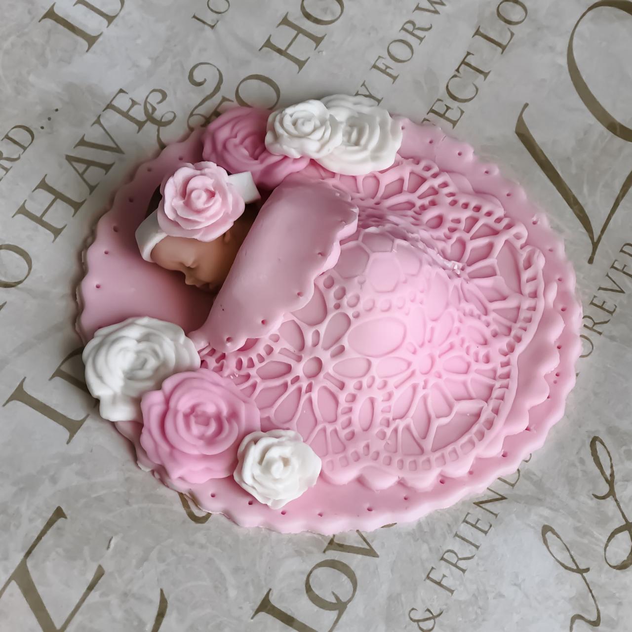 Baby Shower Cake Topper, Fondant Baby Shower Cake Topper, Cake Topper ...