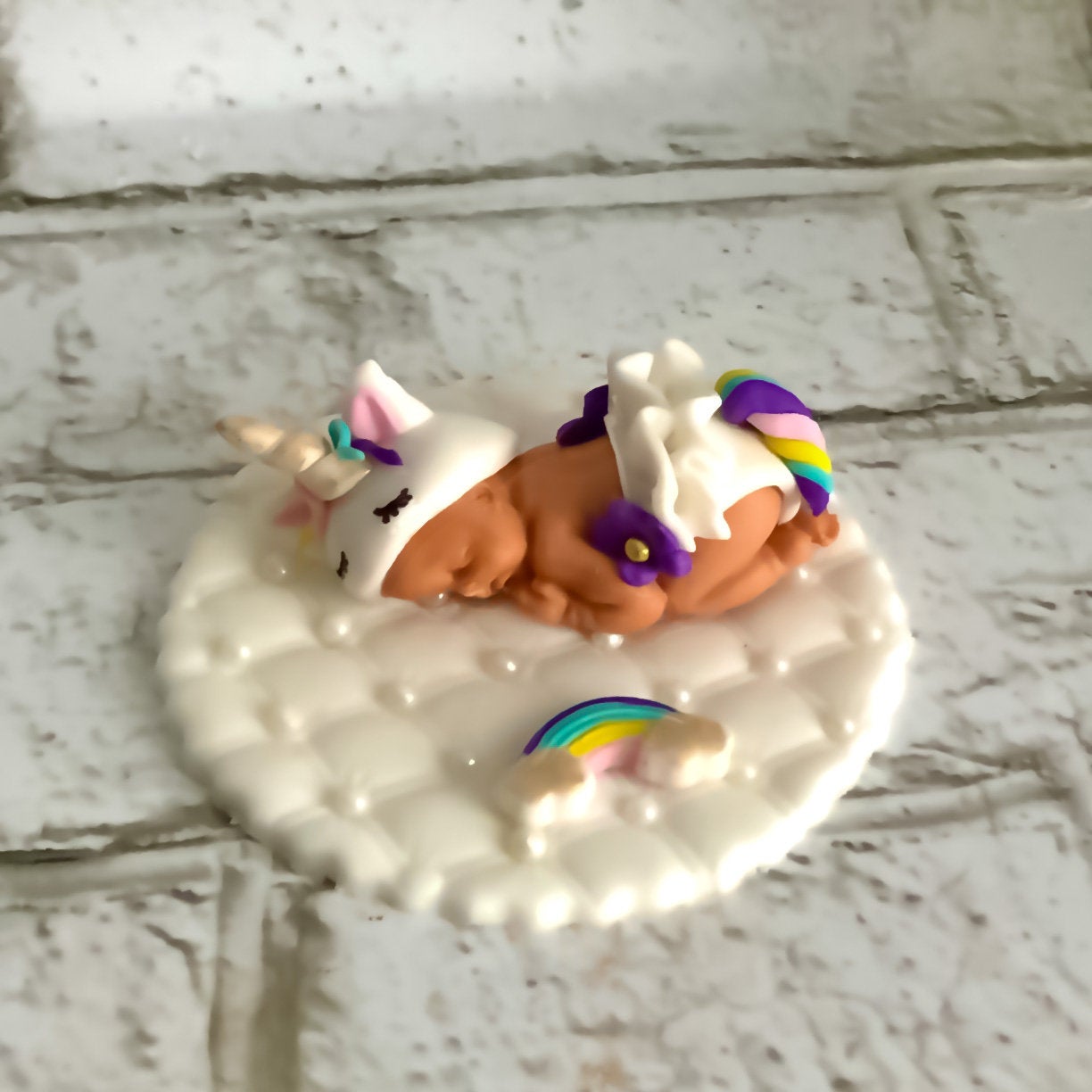 Unicorn Baby Shower Cake Topper Unicorn Party Pink Baby Shower Cake Topper  Fondant Unicorn Cake Topp on Luulla