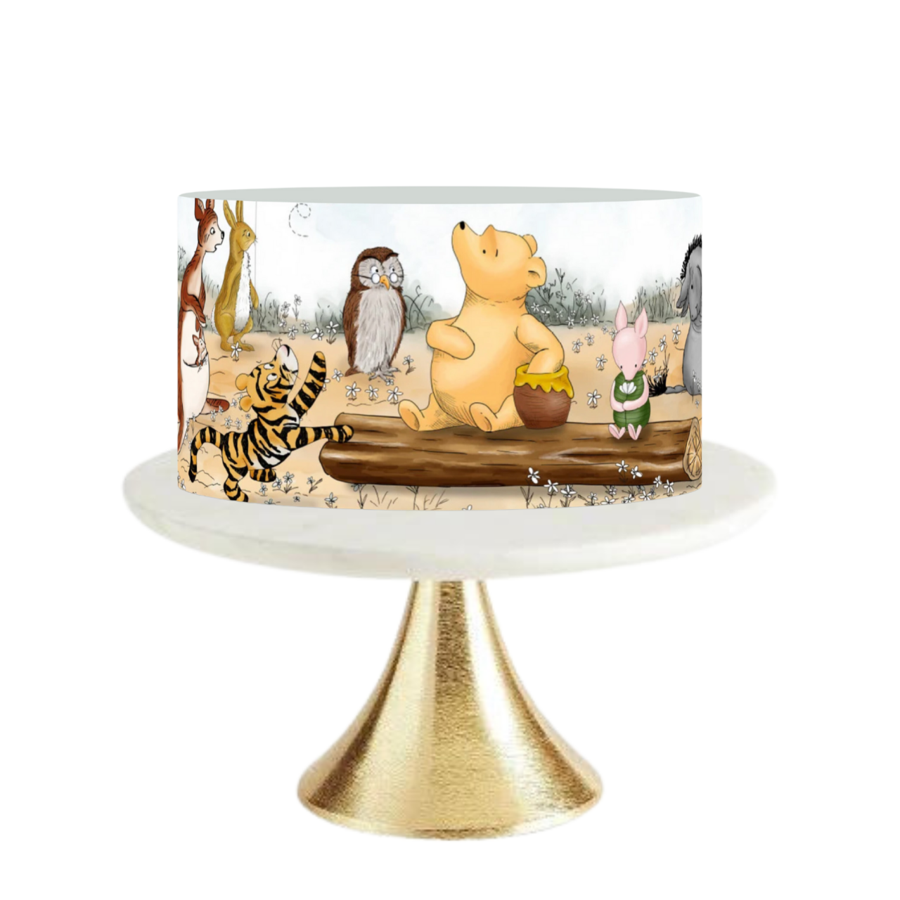 Pooh Bear Baby Shower Cake Topper Edible Image, Pooh Bear Decoration,s Pooh  Bear Party Pooh Bear Cak on Luulla