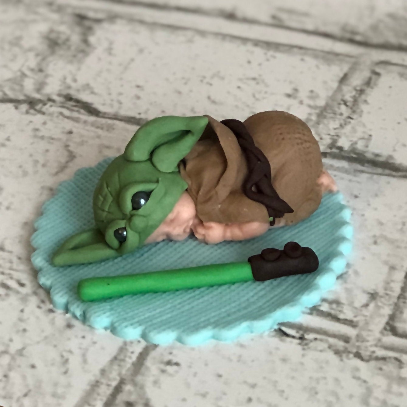 Baby Yoda Cake Topper Baby Yoda Baby Shower Star Wars Baby Shower