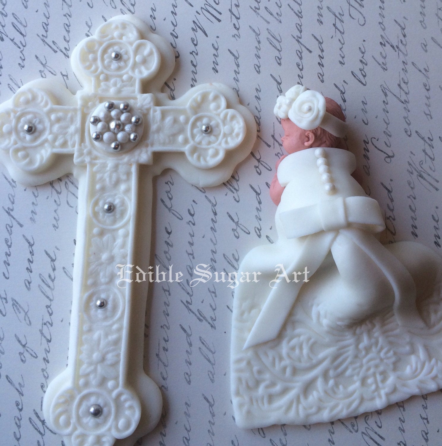 Christening Cake Topper Baptism Cake Topper Baptism Cross Cross
